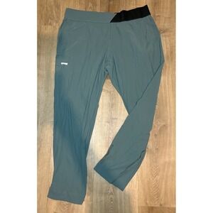 Grey's Anatomy 3 Pocket Logo Waist‎ Cargo Scrub Pants Jade Green Size XL